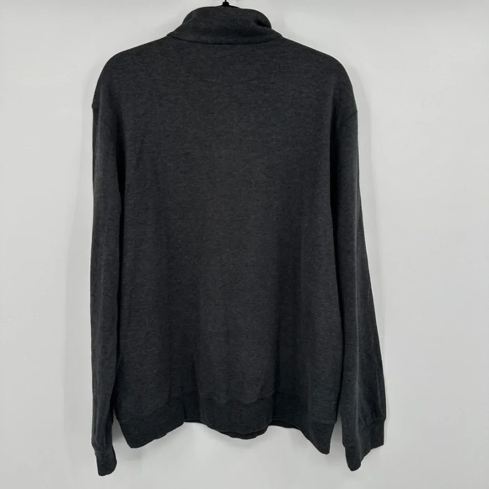 Polo by Ralph Lauren Charcoal Half-Zip Sweater
